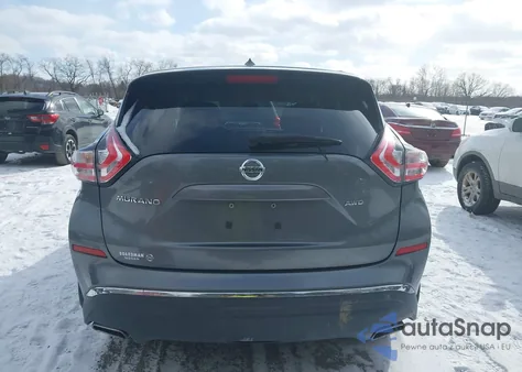 2016 Nissan Murano S from USA, damaged, VIN 5N1AZ2MH7GN124507